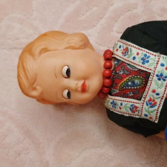 Vtg Genuine Rozetta Doll Amsterdam Holland Souvenir Dolls of the World - Picture 7 of 8